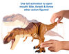 Jurassic World Thrash 'N Throw Tyrannosaurus Rex Figure