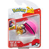 Pokémon Clip 'N' Go - Dedenne & Love Ball