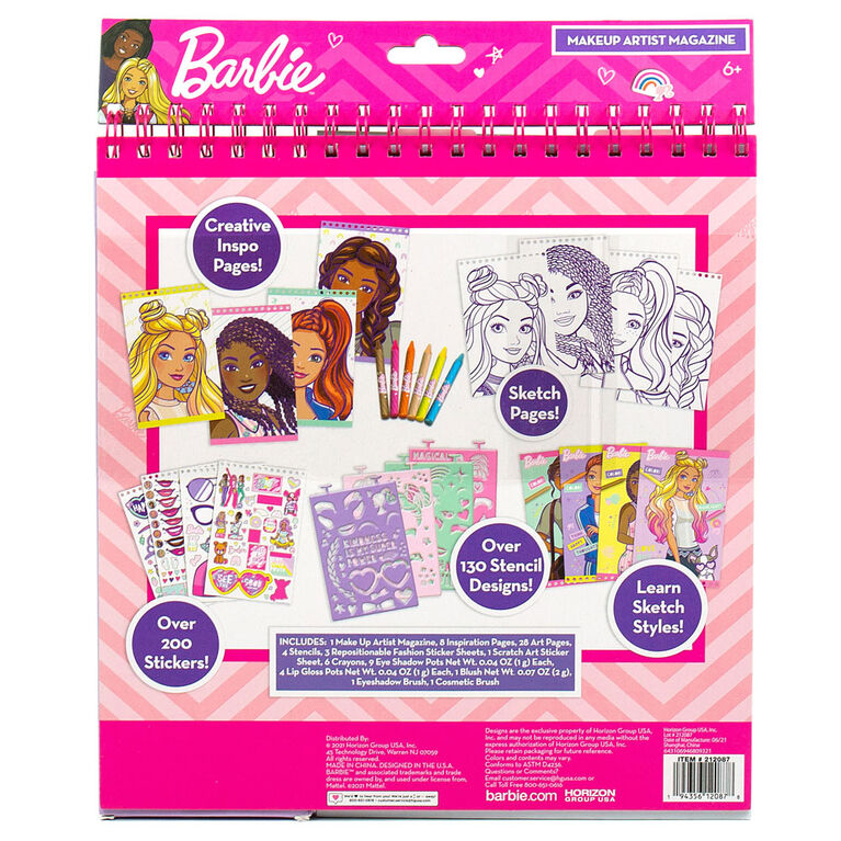 Magazine de la maquilleuse Barbie - Édition anglaise