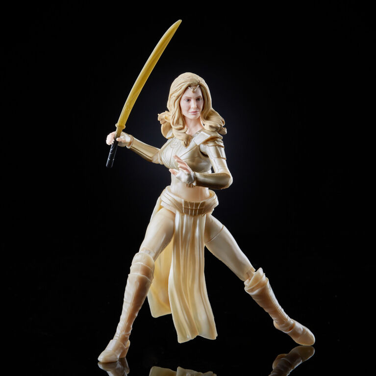 Marvel Legends Series Eternals, figurine de collection deluxe Thena  de 15 cm - Notre exclusivité