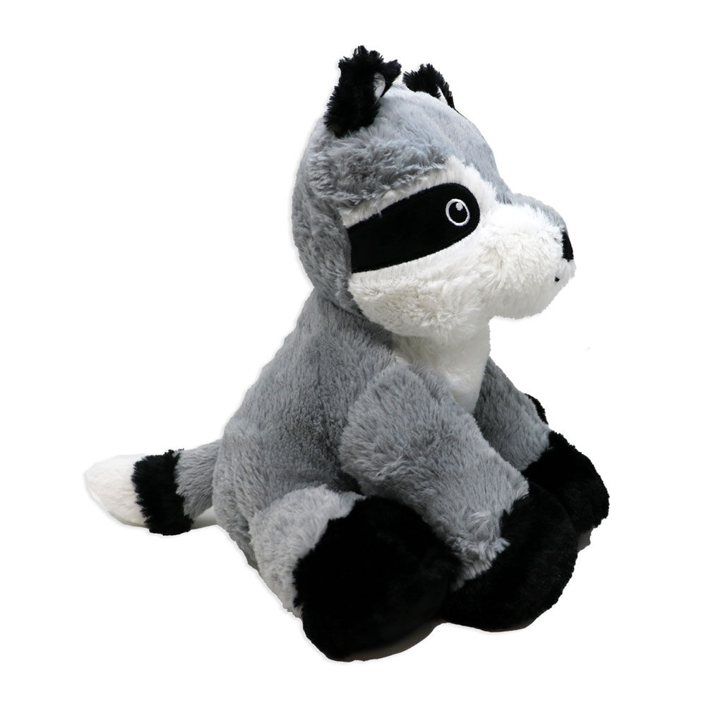 Plushies by Baby Mode Plush Grey Raccoon Toy- 11"