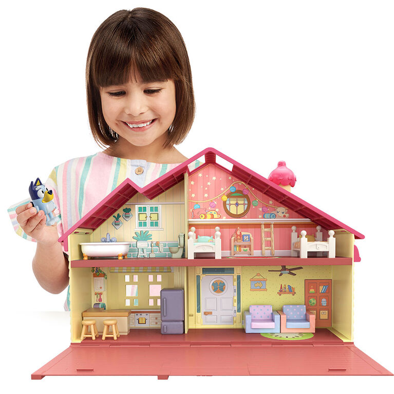 Bluey Playset Maison avec personnage 7 cm