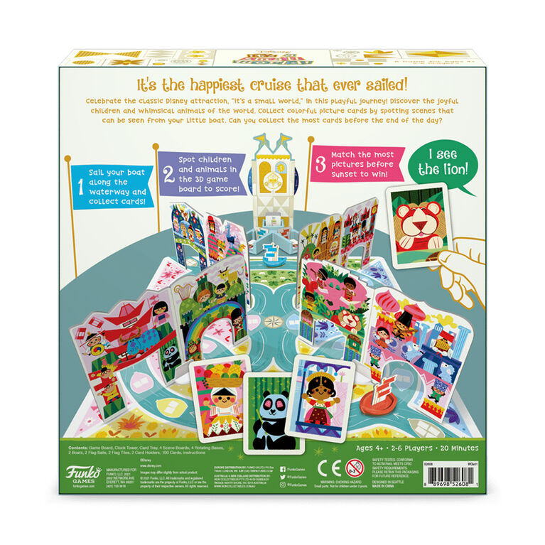 Disney It's A Small World Board Game - English Edition