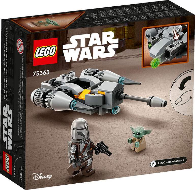 LEGO Star Wars Le microvaisseau chasseur Mandalorien N-1 75363 (88 pièces)