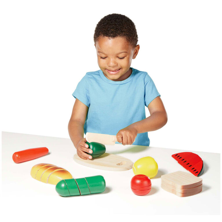 Melissa and Doug - Wooden Cutting Food