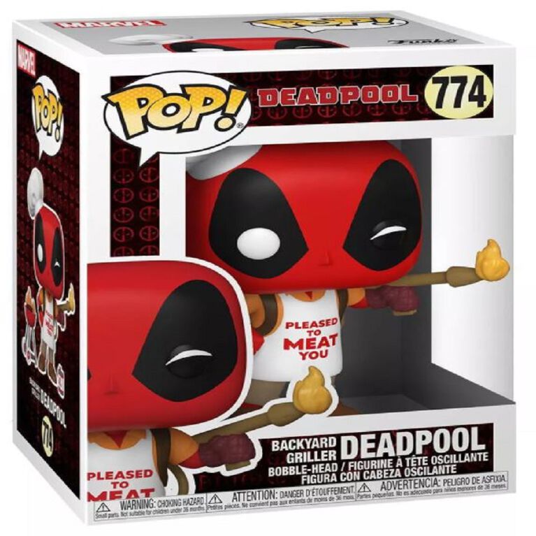 Figurine en vinyle Backyard Griller Deadpool par Funko POP! Marvel Zombies