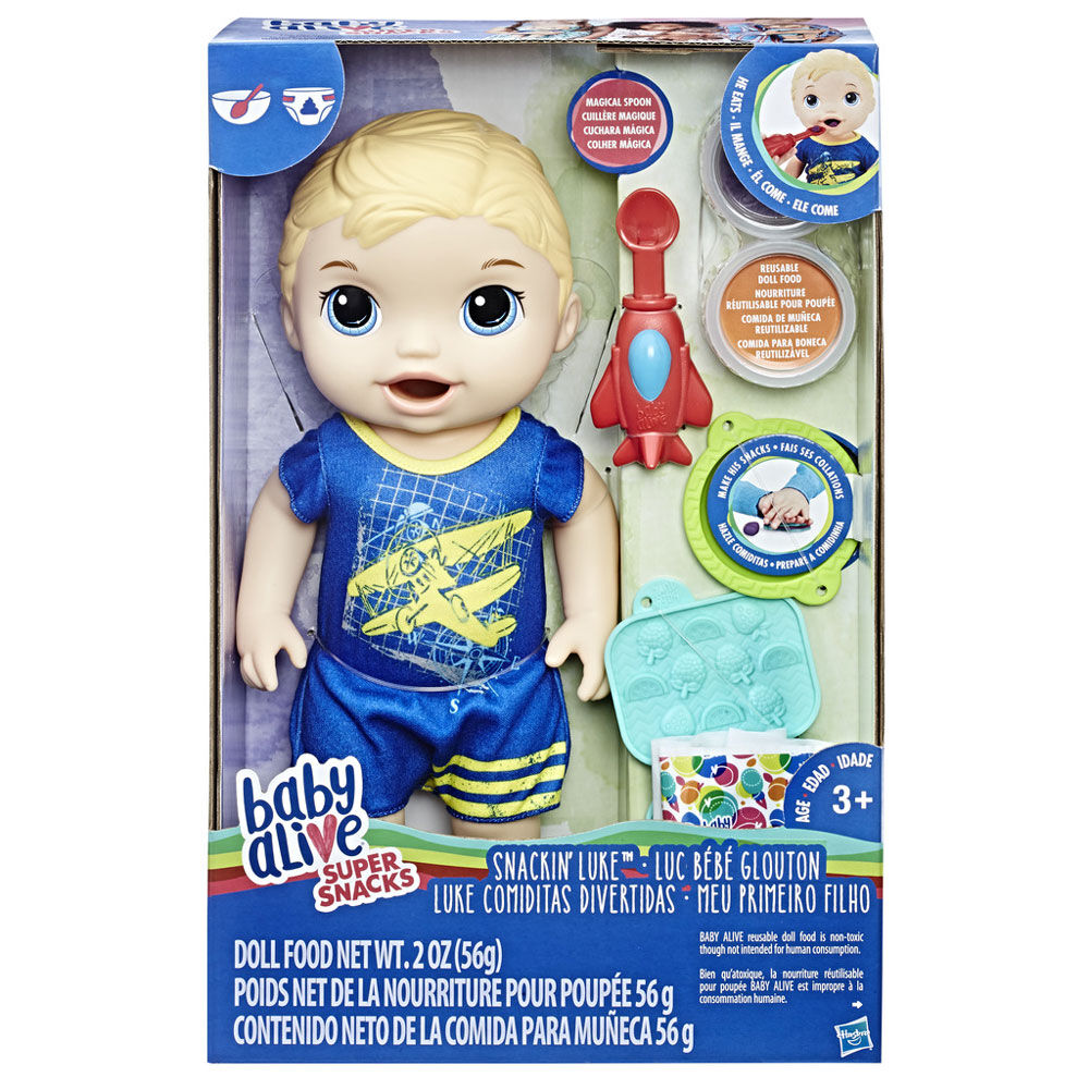 snackin luke baby alive doll