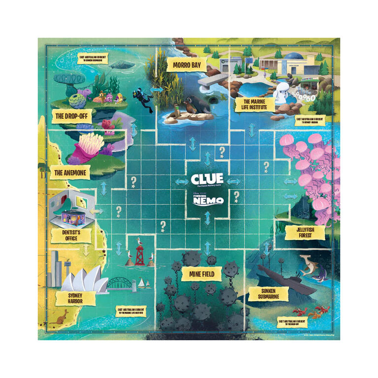 USAopoly CLUE: Finding Nemo - English Edition