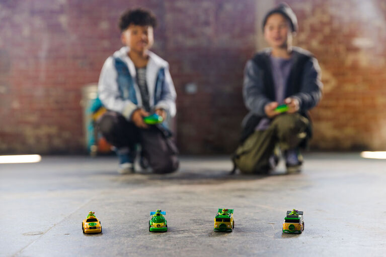 Teenage Mutant Ninja Turtles -  Micro Shell Racers Rc Ast (Classic)