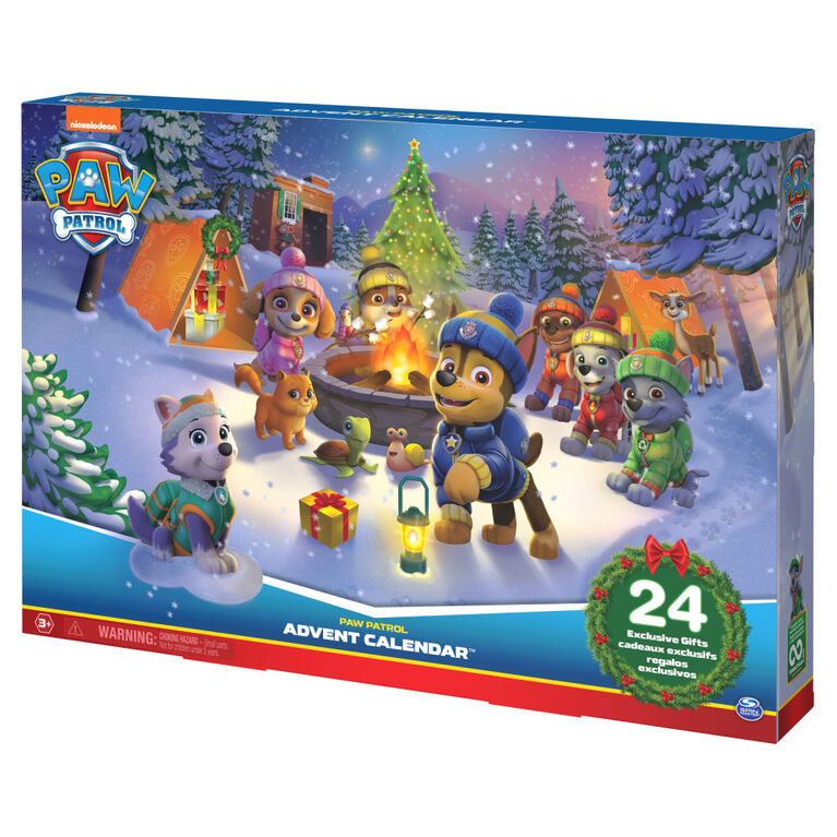 PAW Patrol: Advent Calendar with 24 Surprise Toys