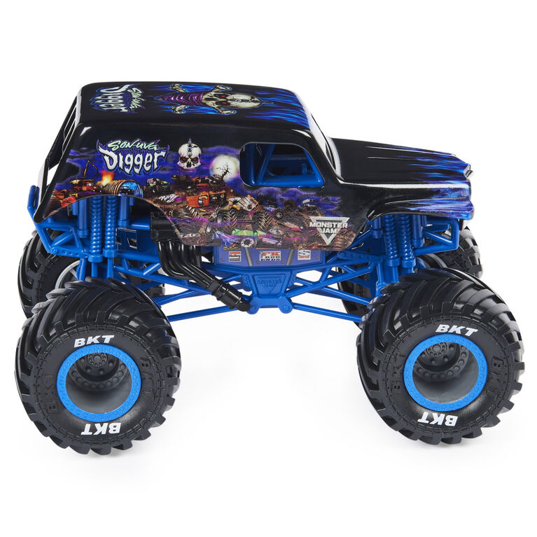 Monster Jam, Official Son-Uva Digger Monster Truck, Collector Die-Cast Vehicle, 1:24 Scale