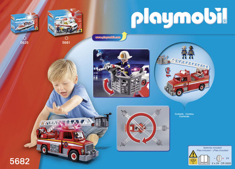 Playmobil Rescue Ladder Unit - styles may vary