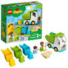 LEGO DUPLO Town Le camion à ordures et le tri sélectif 10945 (19 pièces)