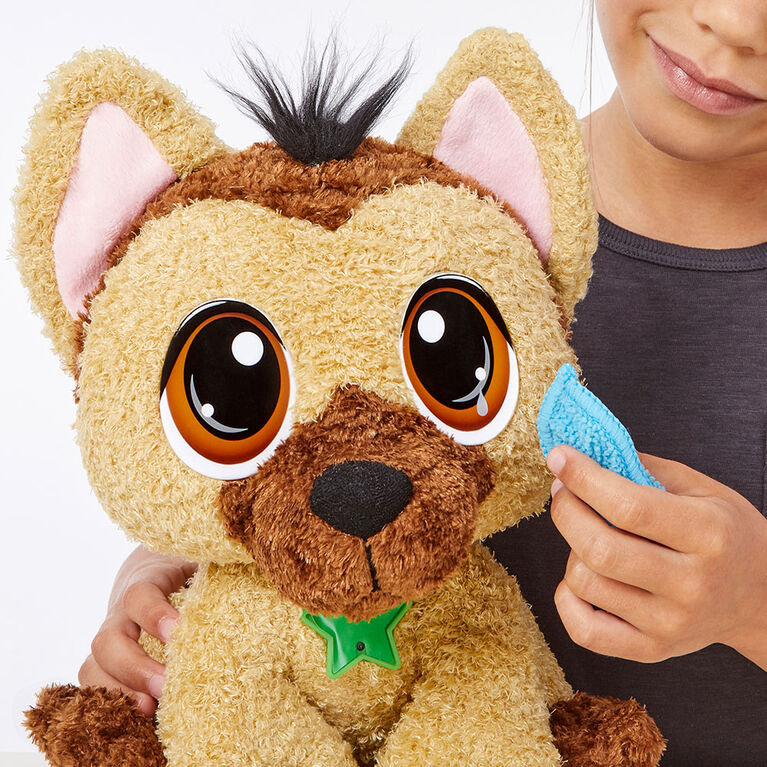 Rescue Tales Adoptable Pet German Shepherd Interactive Plush Pet Toy English Edition Toys R