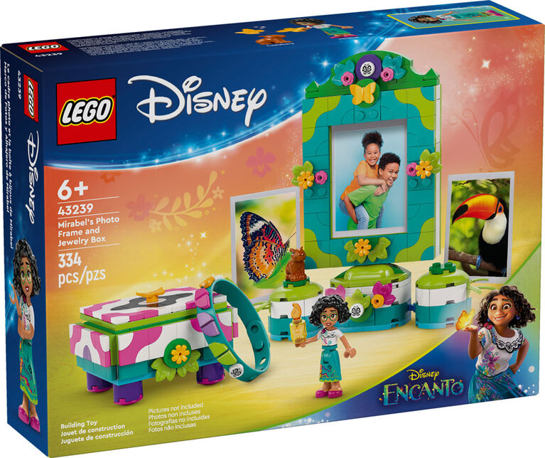 LEGO Disney Encanto Mirabel's Photo Frame and Jewelry Box Toy 43239