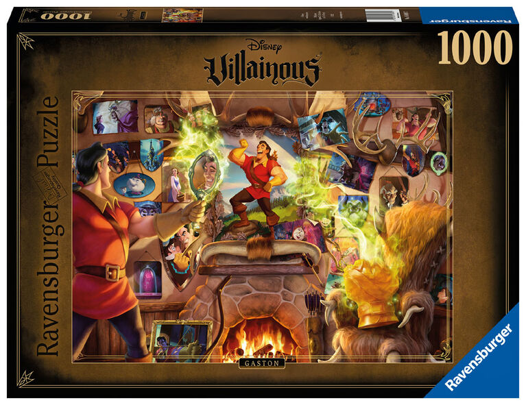 Ravensburger Disney Villainous : Gaston Puzzle 1000 pièces