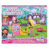 Gabby's Dollhouse Kitty Fairy Garden Party, 18-Piece Playset with 3 Toy Figures, Surprise Toys and Dollhouse Accessories