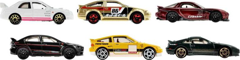 HOT WHEELS Japanese Vehicles  Themed Multipack