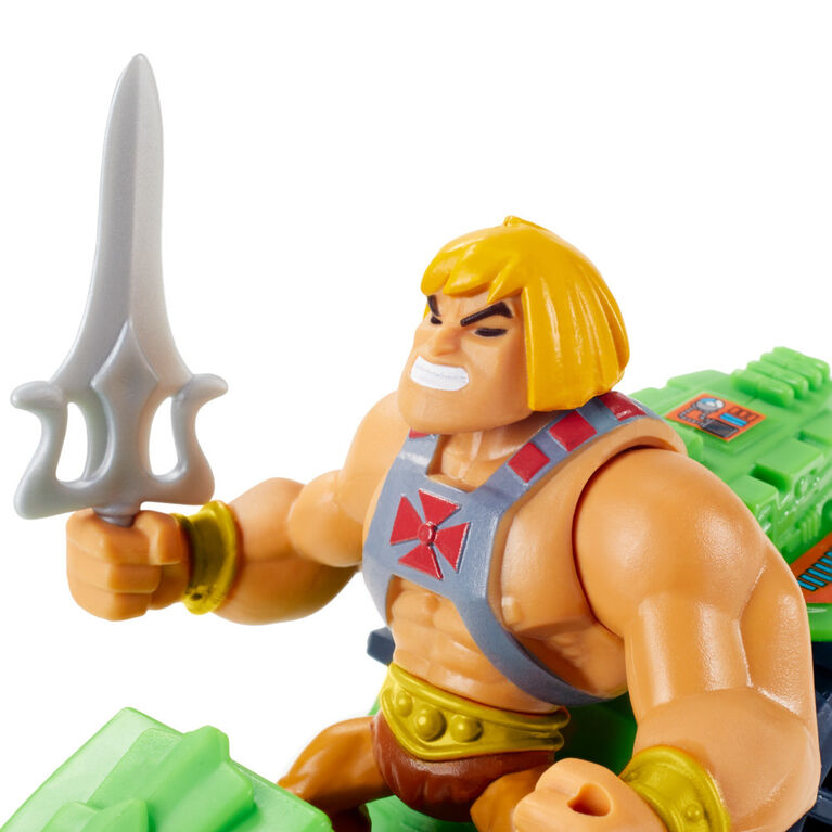 Masters of the Universe Eternia Minis He-man & Ground Ripper Pack