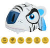 Animiles 3-D kids helmet White Tiger one size fits ages 3-8 - English Edition