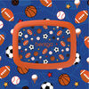 Bentgo Kids Prints Leak-Proof, 5-Compartment Bento-Style Kids Lunch Box - 7 - BPA-Free and Food-Safe Materials - 2020 Collection - Sports - English Edition
