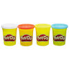 Play-Doh - Ensemble de 4 pots Play-Doh de couleurs classiques