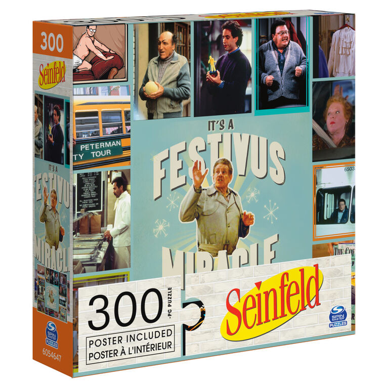 Seinfeld, 300-Piece Jigsaw Puzzle Festivus Miracle