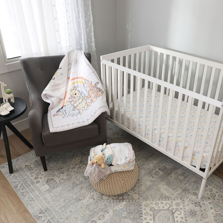 Ensemble de 5 pièces pour chambre de bébé Disney Winnie l'Ourson