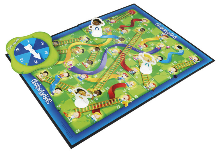 Chutes and Ladders jeu de plateau amusant pour enfants, jeu préscolaire, jeu classique Serpents et échelles