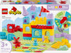 LEGO DUPLO Le Jeu du Château de Hopsy, Jouet de Construction d'Apprentissage par le Jeu, 3 Figurines d'Animaux 10450