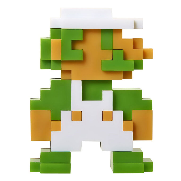 Nintendo-  Nintendo 2.5" Limited Articulation Wave 5- 8 bit Luigi