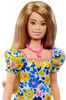 Barbie Fashionistas Doll #208, Barbie Doll with Down Syndrome Wearing Floral Dress