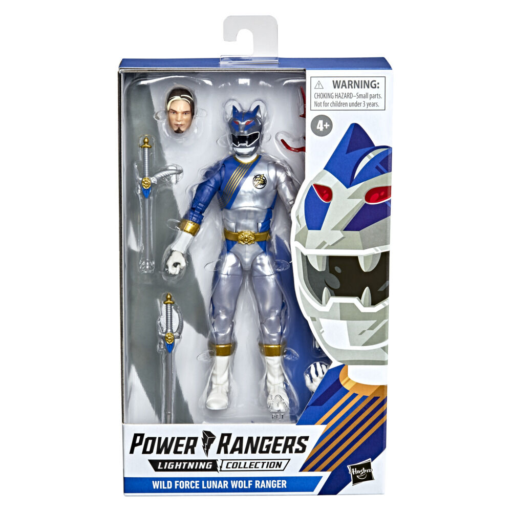 Power Rangers Lightning Collection Wild Force Lunar Wolf Range Action Figure Toy