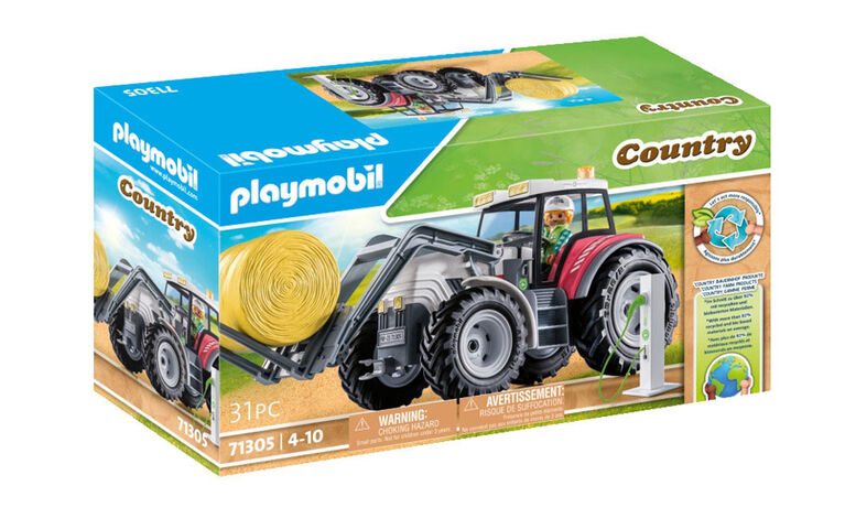 Playmobil - Grand tracteur électrique