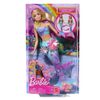 Barbie-Sirène Fleur Magique-Poupée aux longs cheveux blonds