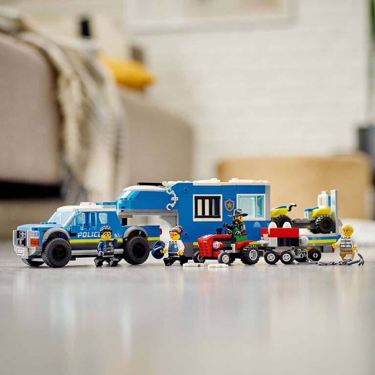 LEGO City Le camion de commandement mobile de la police 60315 Ensemble de construction (436 pièces)