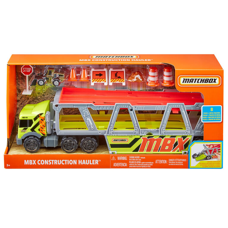 Camion de transport de construction Matchbox