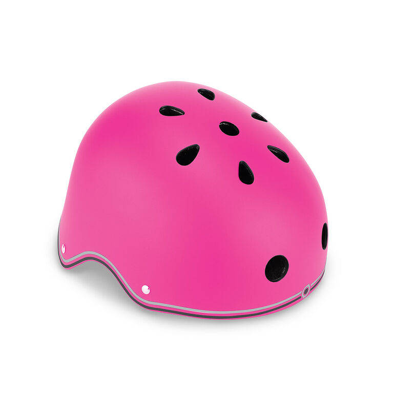 Globber Helmet With Light - Pink