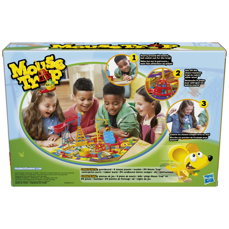 Mouse Trap Board Game, With Easier-Set-Up Than Previous Versions