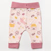 Home Grown Baby 3 Piece Jogger Set: Dusty Pink Woodland 
