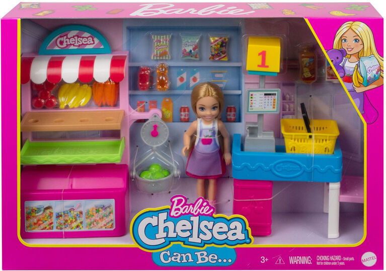 Barbie-Coffret Chelsea Supermarché