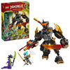 LEGO NINJAGO Cole's Mission Mech & Dragon Zane Building Toy for Boys, Girls, & Kids, Ages 7+ - 71854