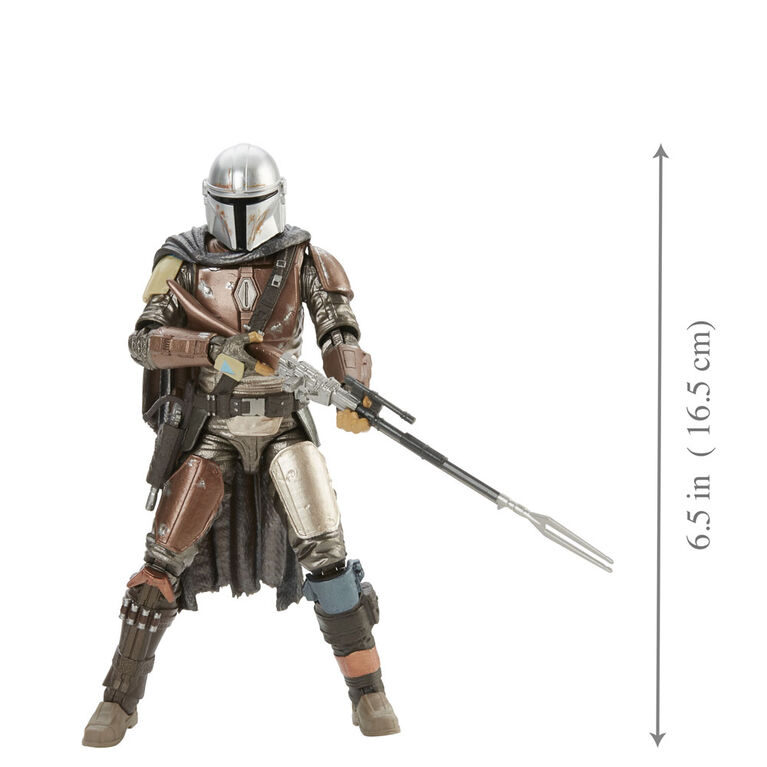 Star Wars The Black Series Carbonized Collection The Mandalorian 6 Inch R Exclusive Toys R Us Canada