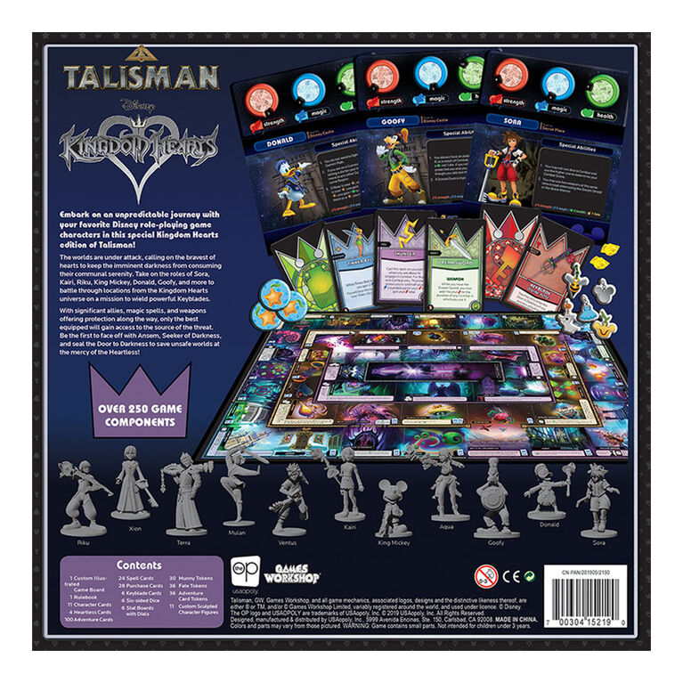 Talisman: Kingdom Hearts Edition Board Game - English Edition