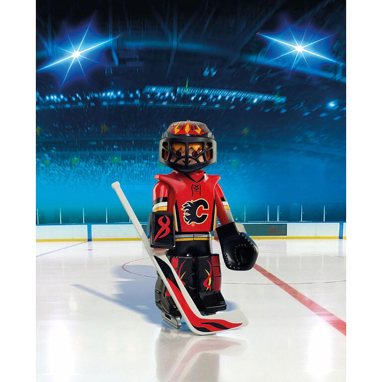 Playmobil - LNH Gardien de but des Calgary Flames