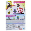 Marvel Stunt Squad Miles Morales vs. Prowler Playset with 1.5 Inch Action Figures