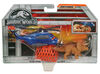 Matchbox - Jurassic World - Transporteurs de dinosaures - Véhicule et figurine - Tricera-coptère.