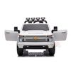 KidsVip 24V Chevrolet Silverado Ride on Truck W/RC- White - English Edition
