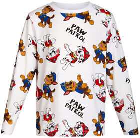 Paw Patrol - Long Sleeve Tee / White