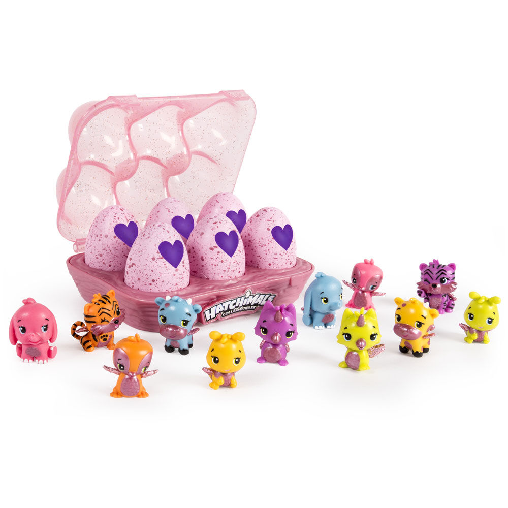 Hatchimals CollEGGtibles Season 2 6 Pack Rose Gold Egg Carton R Exclusive
